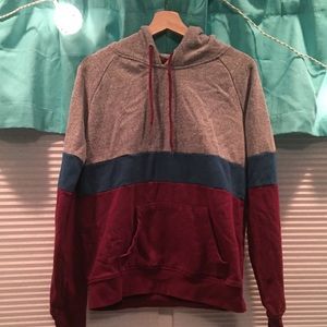 Zumiez Red Blue and Gray Sweatshirt